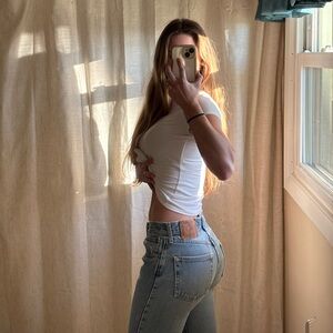 Sold❌ Abercrombie & Fitch Blue Jeans